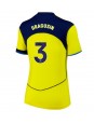 Billige Tottenham Hotspur Radu Dragusin #3 Tredjedrakt Dame 2025-26 Kortermet